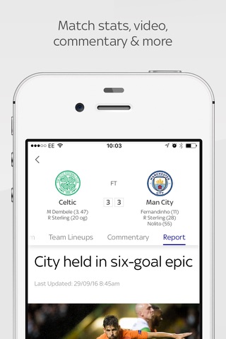 Sky Sports Scores screenshot 4