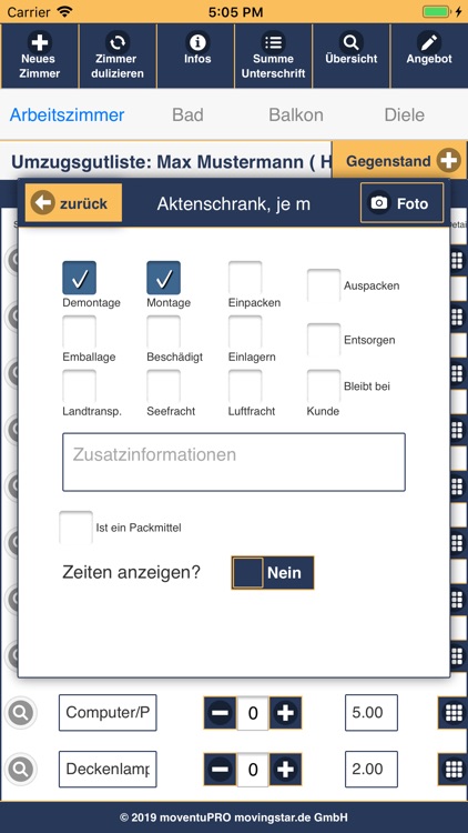 moventuPRO -Umzugsbesichtigung screenshot-5