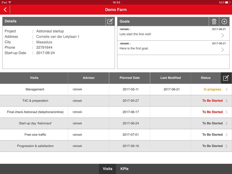 Lely RoadBook