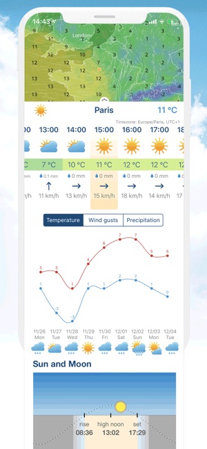 Ventusky: Weather Maps(圖2)-速報App