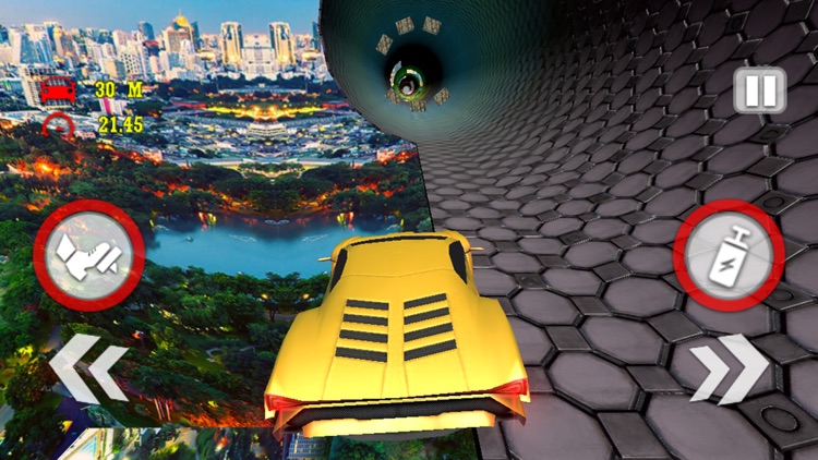 Speedy Car Tunnel Racing 3D screenshot-4