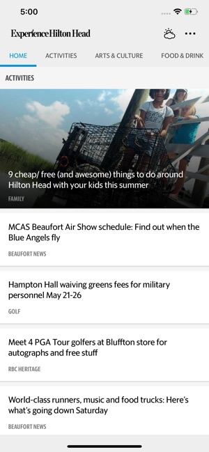 Experience Hilton Head(圖1)-速報App