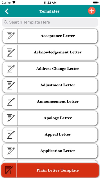 Letter Templates