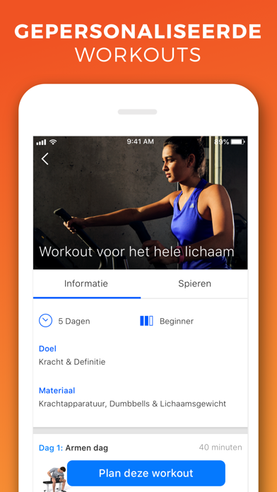 Virtuagym Fitness - IPhone App - AppWereld