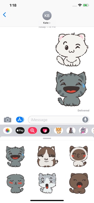 Cute Kitties Sticker Pack(圖2)-速報App