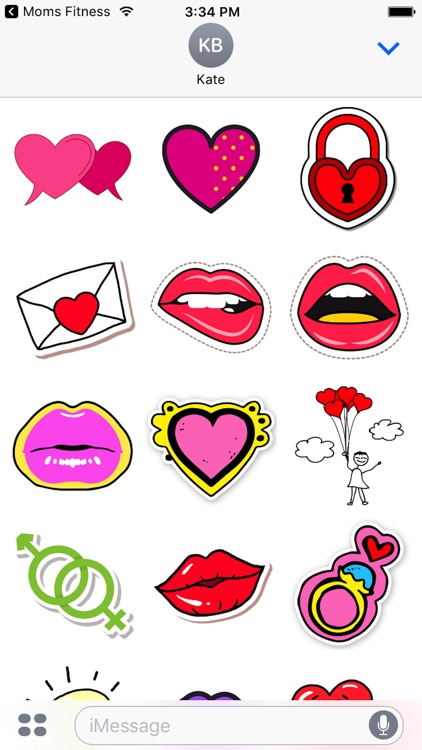 Cute Valentine's Day Stickers! screenshot-3