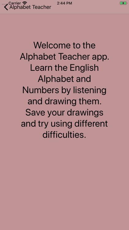 Alphabet Teacher app