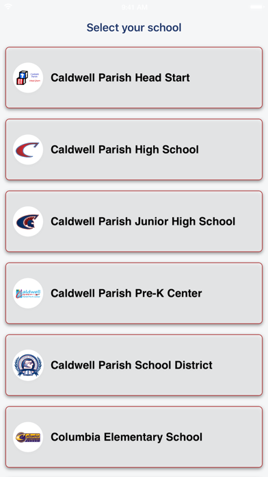 Caldwell Parish School Dist. screenshot 4