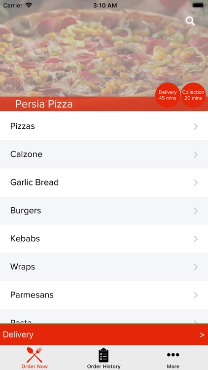 Persia Pizza Burley