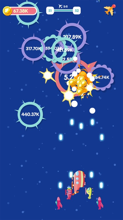 Merge Sky - idle plane games
