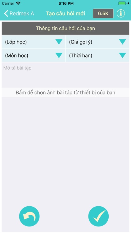 Redmek A-Ứng dụng hỏi bài tập screenshot-5