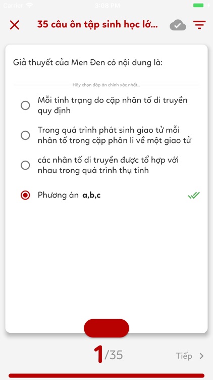 EzQuiz - Đề thi lớp 9, vào 10 screenshot-3