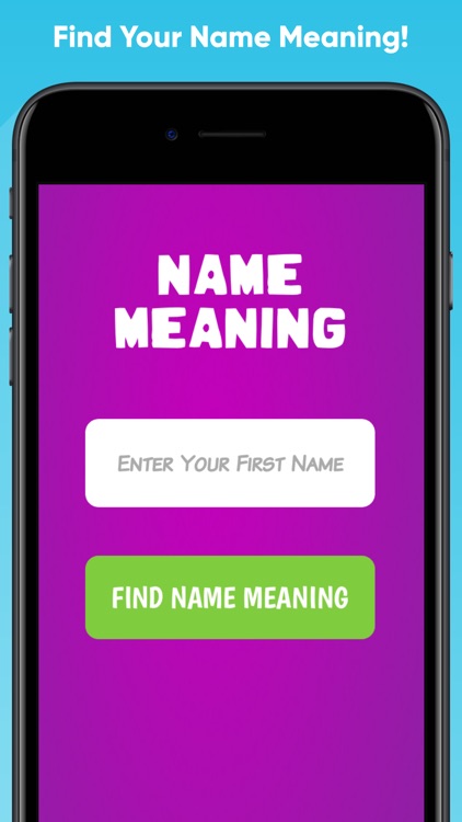 My Name Meaning.