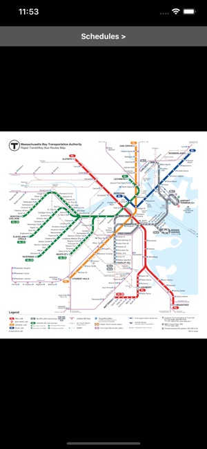 MBTA Boston T Map -- Ad Free(圖4)-速報App