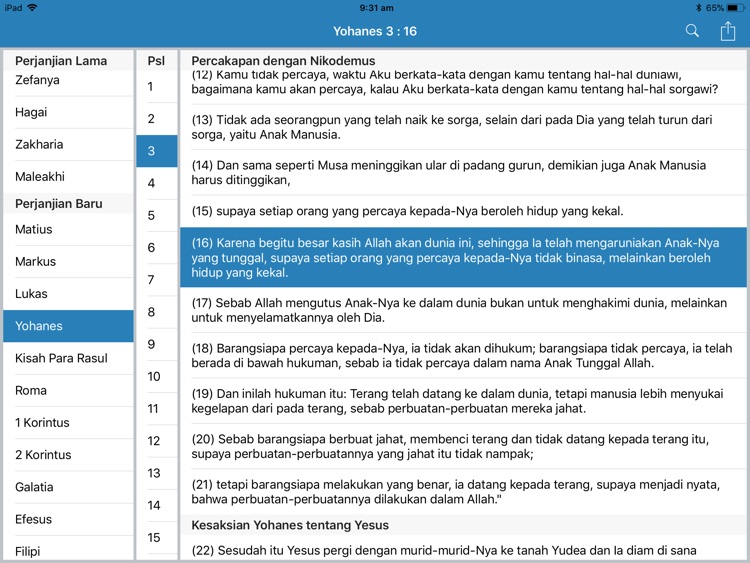 Alkitab HD for iPad