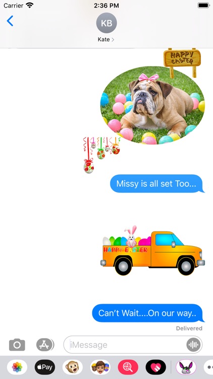 Happy Easter Emoji Stickers