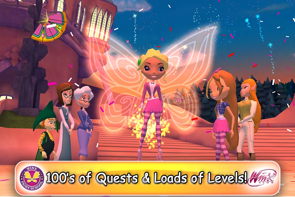 Winx Club: Fairy School screenshot 4