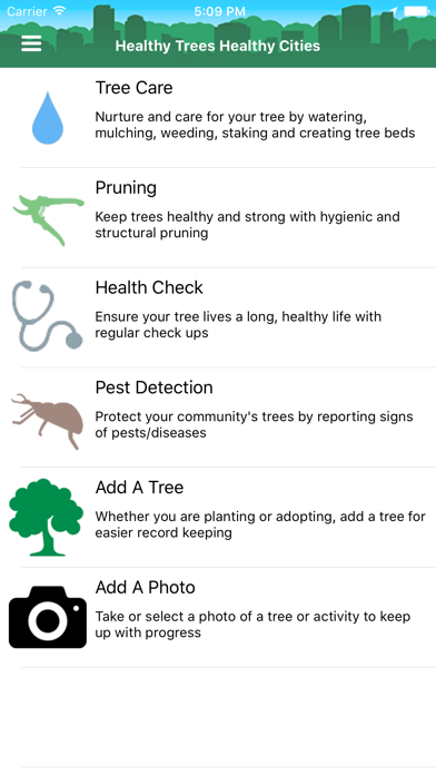 How to cancel & delete Healthy Trees, Healthy Cities from iphone & ipad 4