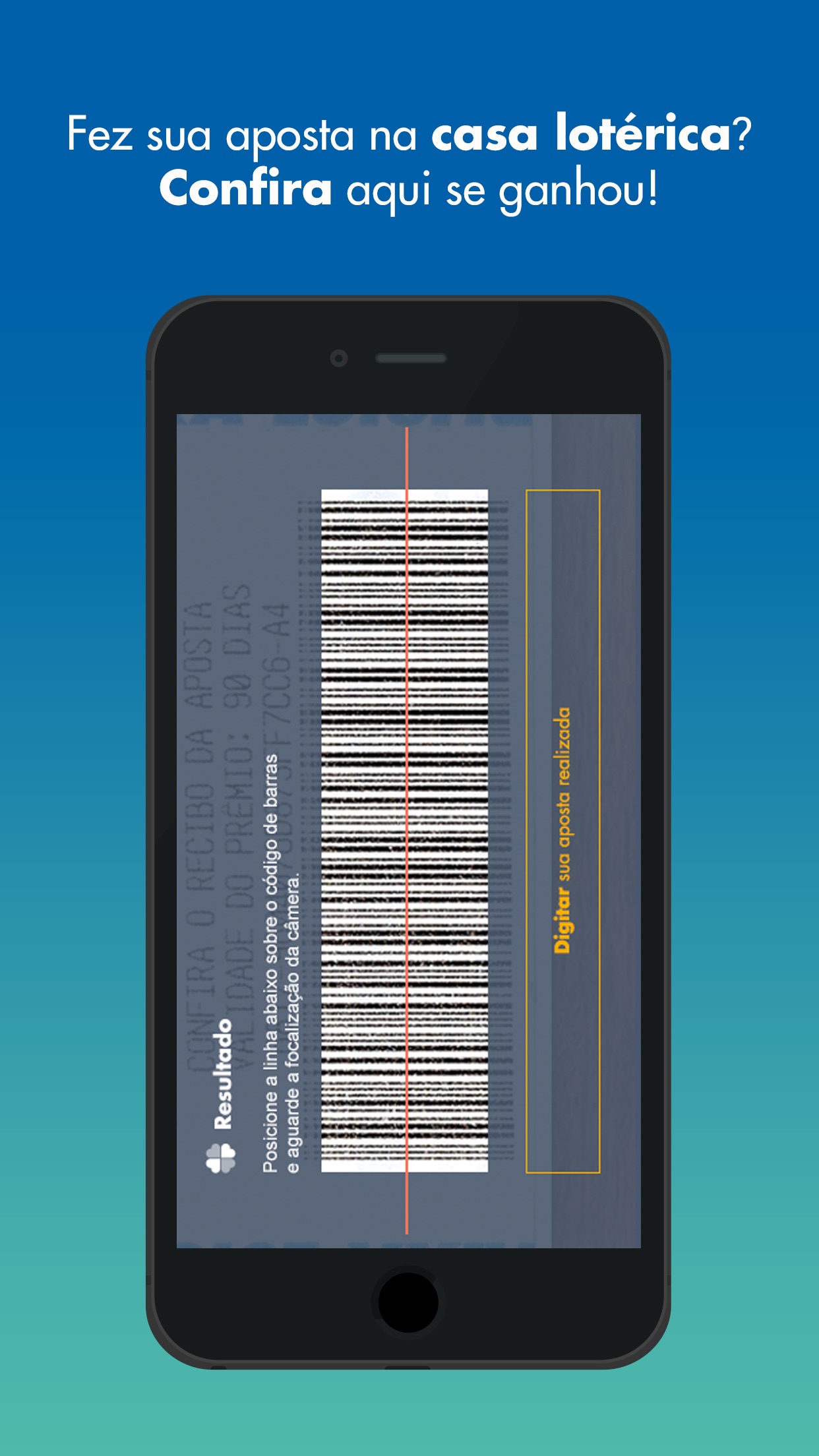 Screenshot do app Loterias Caixa