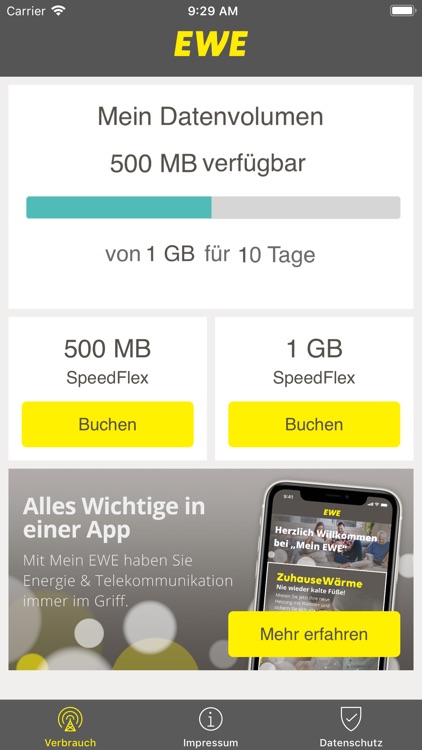 EWE Mobildaten