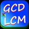 This application is a mathematical tool that helps to find the LCM (least common multiple) and the GCD (greatest common divisor) of up to 4 numbers