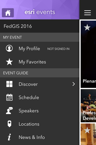 Esri Events screenshot 2