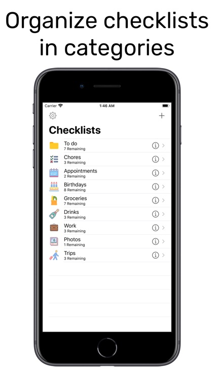 Checklist & To-Do Lists