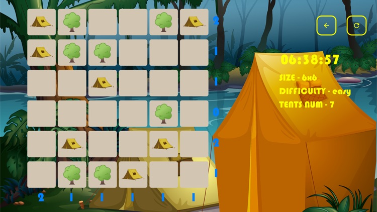 Tents and Trees - New Puzzle screenshot-4