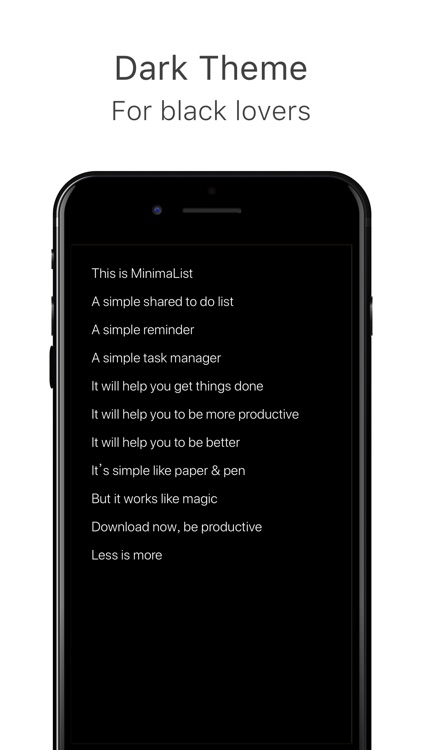 MinimaList - To do list & Task screenshot-4