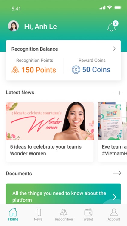 EveHR Recognition