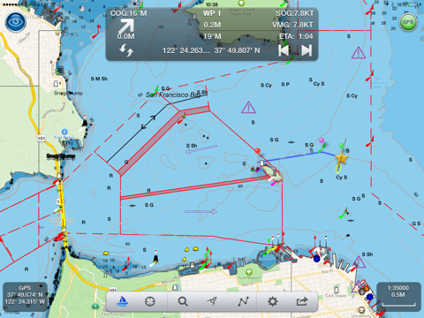 SeaNav US - Nautical Charts & Navigation Navigation