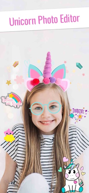 Unicorn Photo Editor for Girls(圖1)-速報App