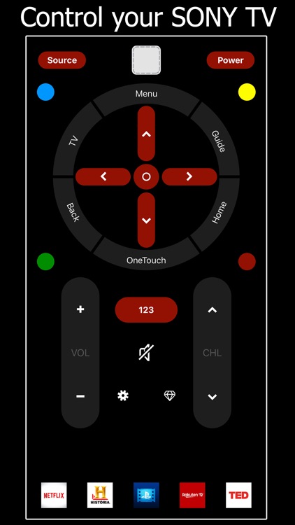 Remote TV for Sony Bravia