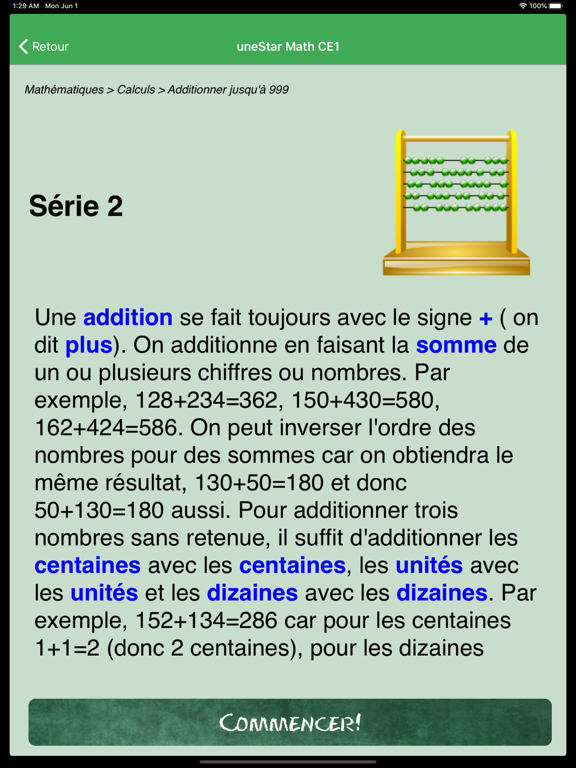 Screenshot #5 pour uneStar Math CE1