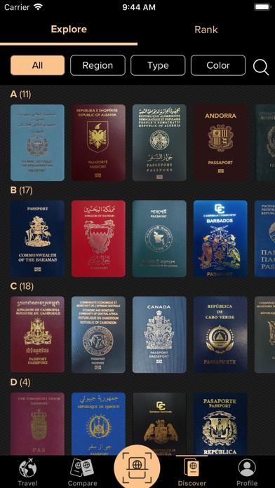 Passport Index screenshot 3