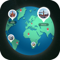 App Icon for 3D World Map : Famous Places App in Pakistan IOS App Store