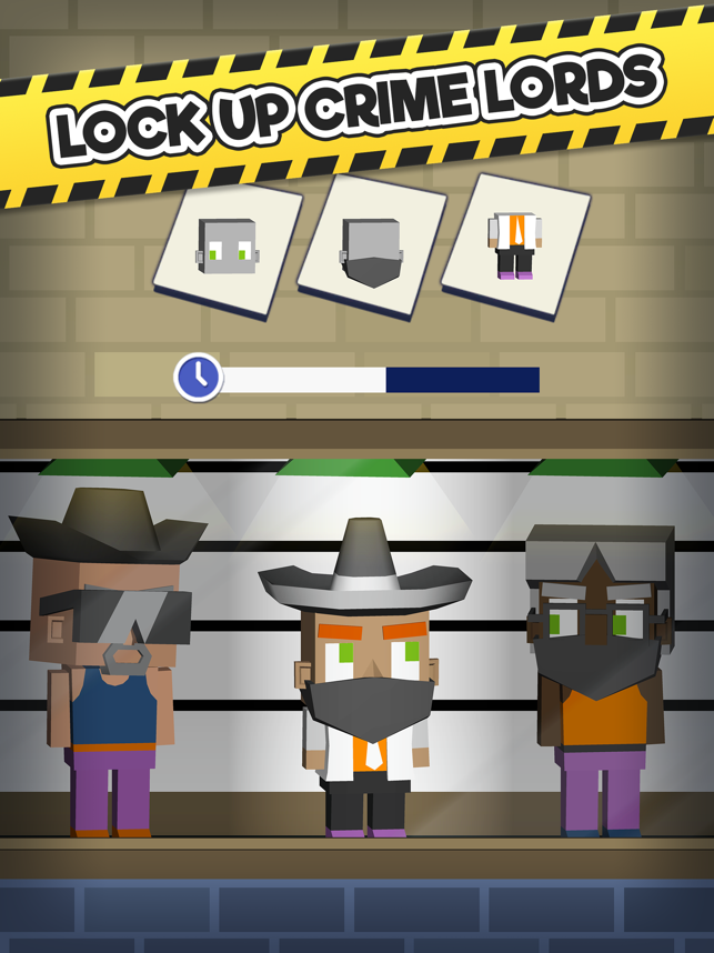 Blocky Cops, game for IOS