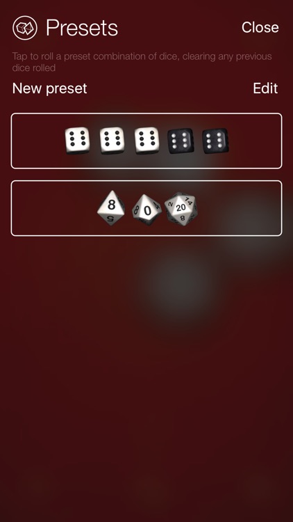 Nice Dice - 3D dice roller screenshot-3