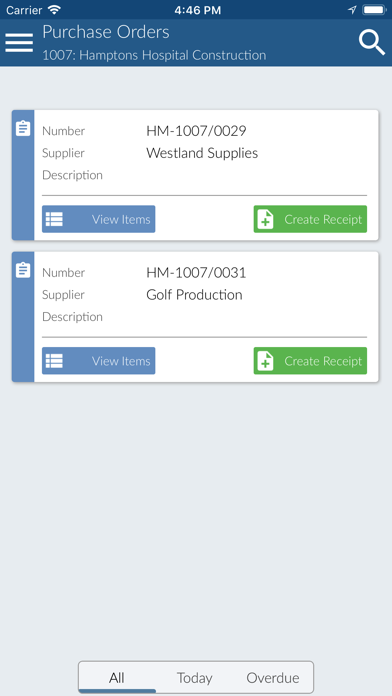 How to cancel & delete COINS Field Procurement from iphone & ipad 2