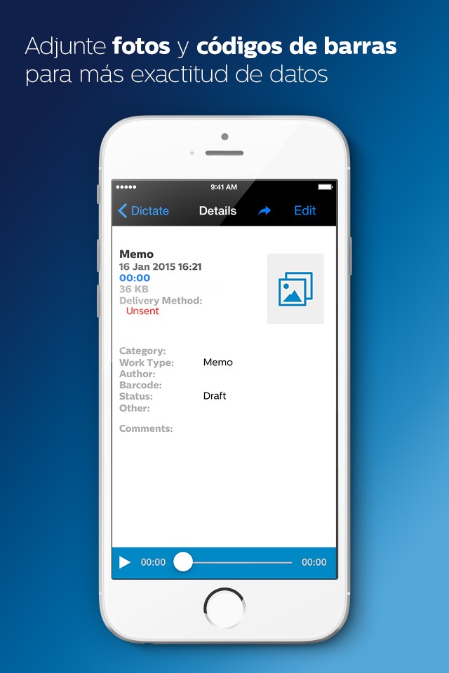 Philips voice recorder screenshot 4