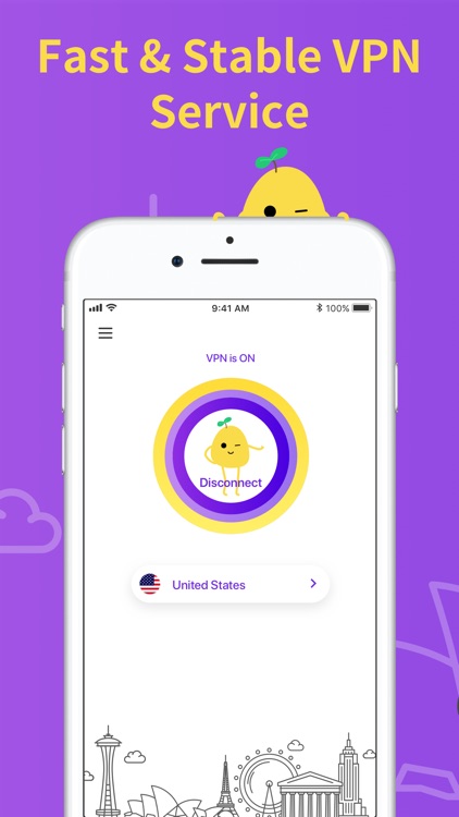 VPN PotatoVPN -Fast WiFi Proxy