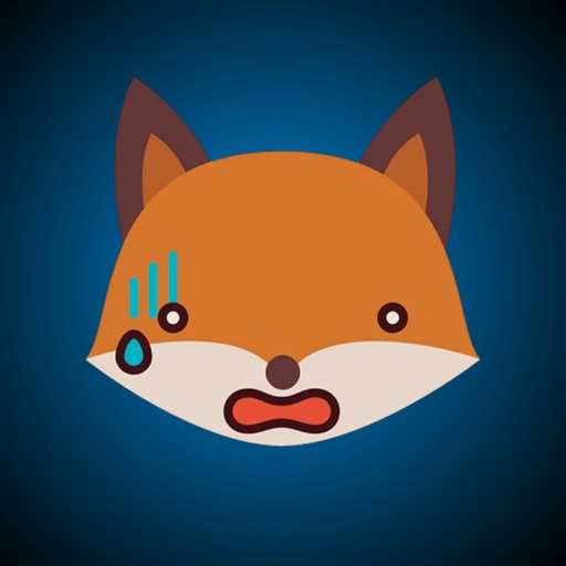 Fox Funny Emoji Stickers