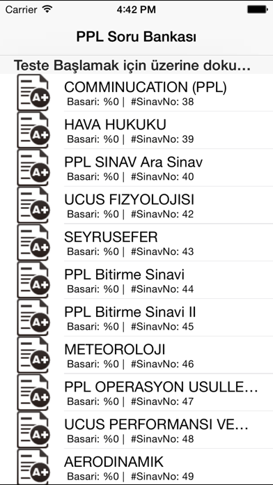 How to cancel & delete PPL Soru Bankasi Pilotaj Quiz from iphone & ipad 1