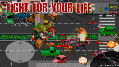 Screenshot from Dead Chronicles: pixel zombies