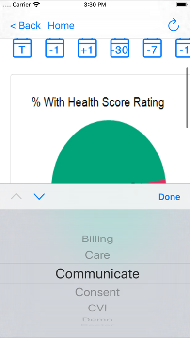 m.Care Monitor screenshot 2