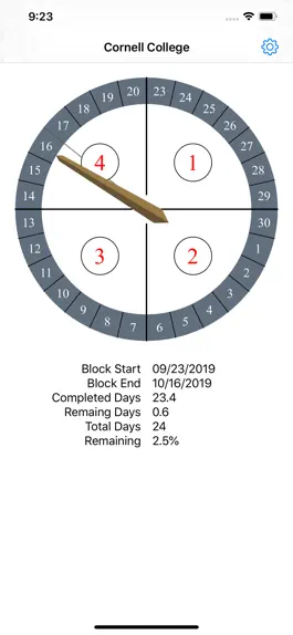 Game screenshot Block Schedule Clock mod apk