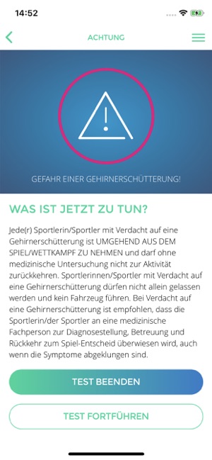 Gehirn-Erschütterungs-Test-App(圖6)-速報App