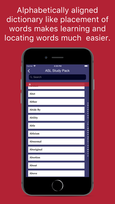 ASL Study screenshot 2