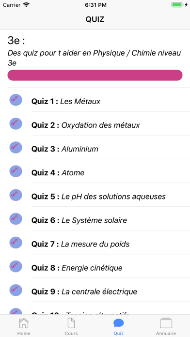 How to cancel & delete Chimie 3ème from iphone & ipad 4