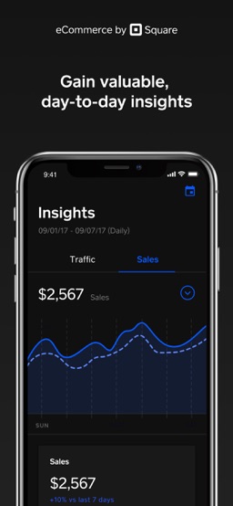 Weebly by Square app screenshot